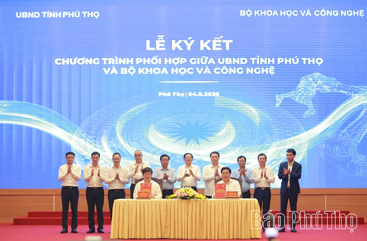 Phú Thọ sơ kết 6 tháng đầu năm 2026 thực hiện Nghị quyết số 57-NQ/TW