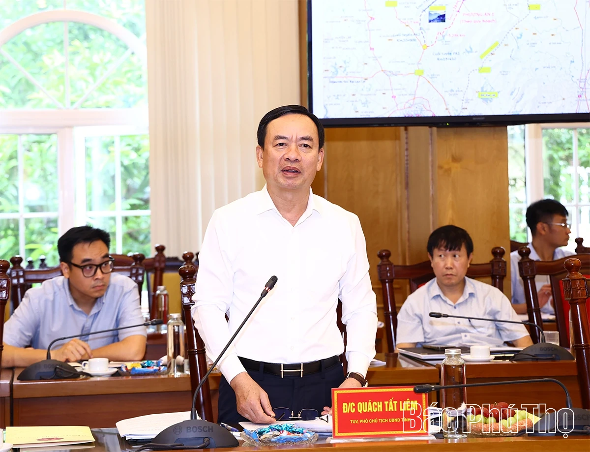 Thống nhất phương án đầu tư xây dựng đường hầm Tam Đảo