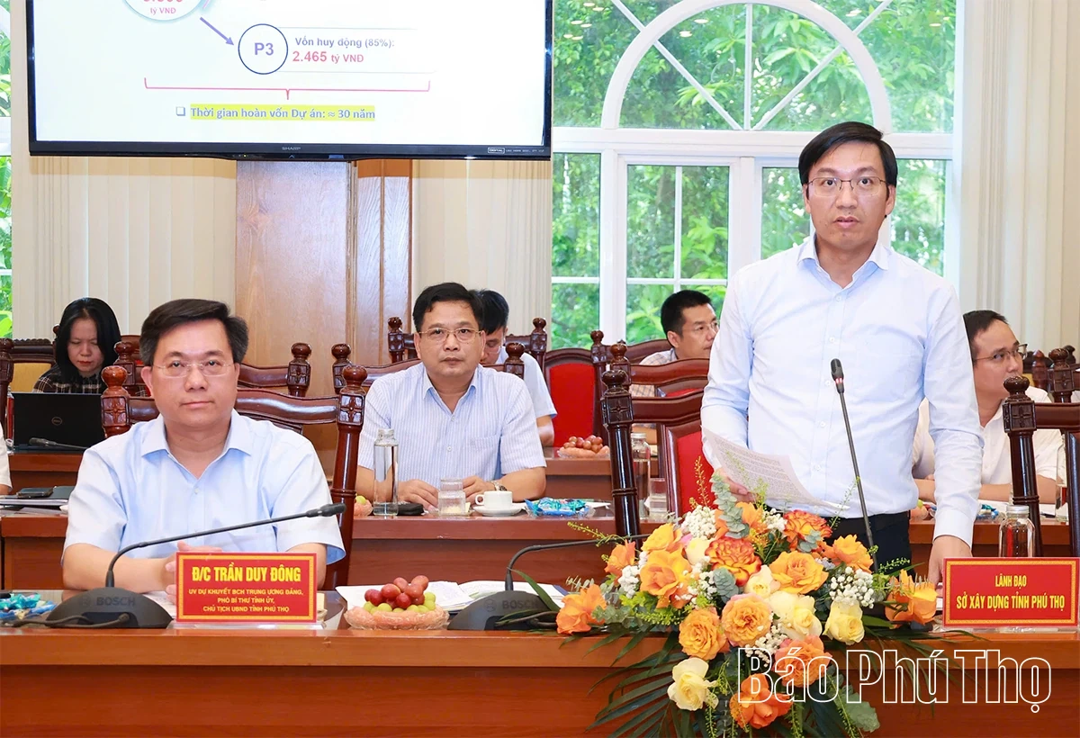 Thống nhất phương án đầu tư xây dựng đường hầm Tam Đảo