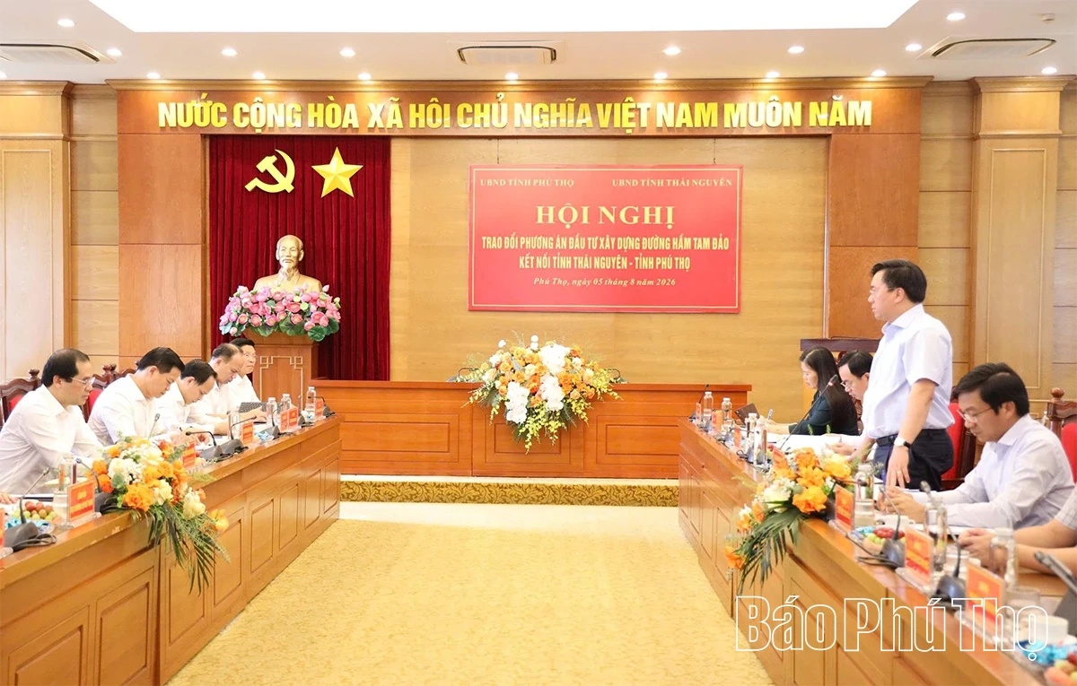 Thống nhất phương án đầu tư xây dựng đường hầm Tam Đảo