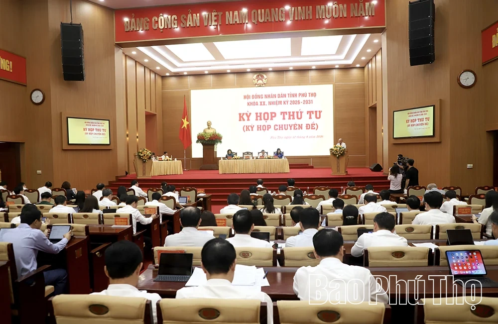 Khai mạc Kỳ họp thứ Tư, HĐND tỉnh khóa XX