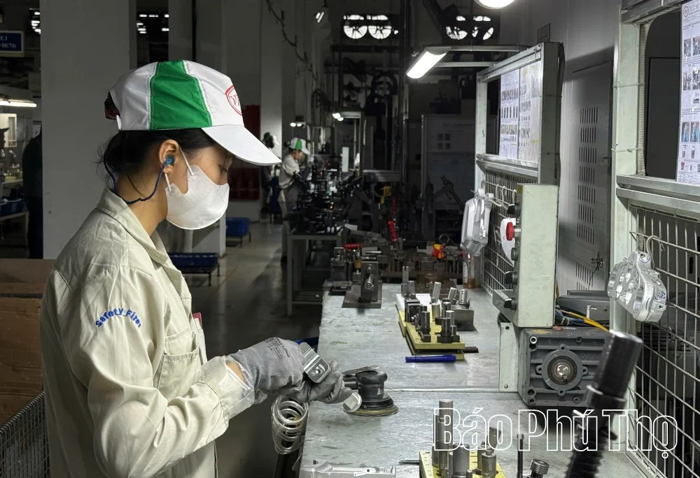 Sản xuất công nghiệp Phú Thọ tăng 24,3%&nbsp;so với cùng kỳ