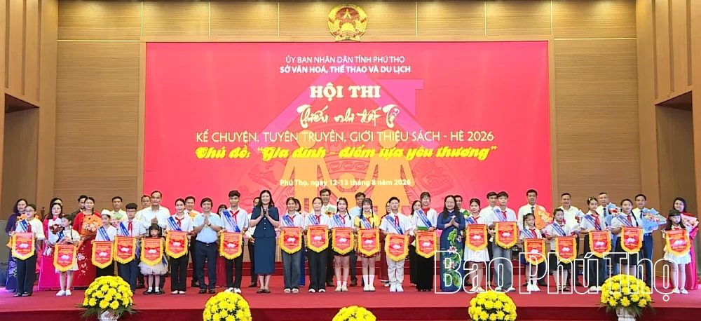 Khai mạc Hội thi “Thiếu nhi Đất Tổ kể chuyện, tuyên truyền giới thiệu sách - hè 2026”