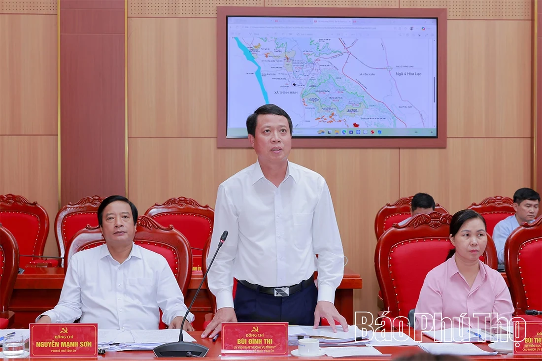 Ban Thường vụ Tỉnh ủy cho ý kiến nhiều nội dung quan trọng