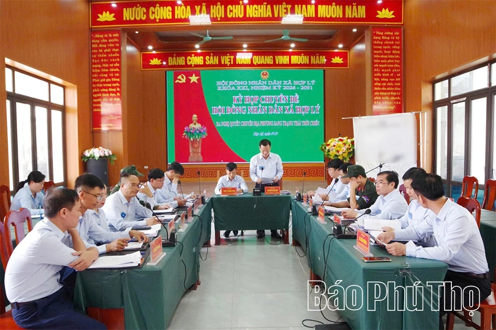 Diễn tập tác chiến khu vực phòng thủ xã Hợp Lý