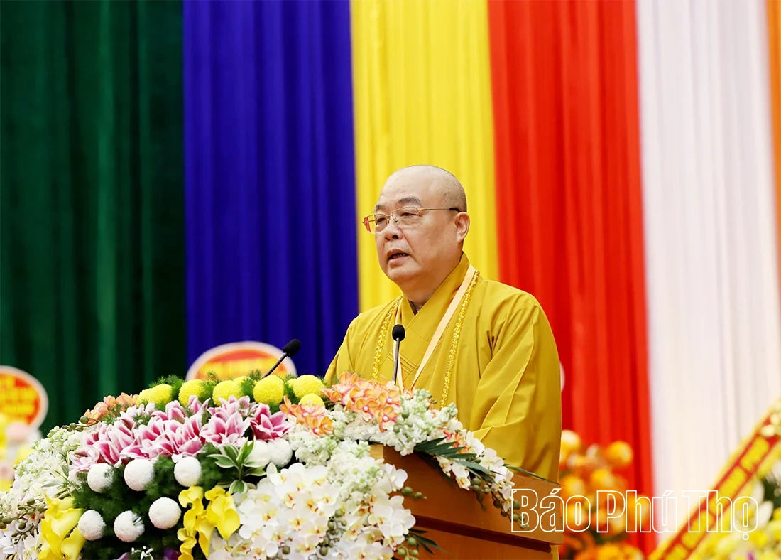 Đại hội đại biểu Giáo hội Phật giáo Việt Nam tỉnh Phú Thọ lần thứ I thành công tốt đẹp