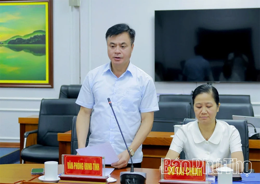 Phó Chủ tịch UBND tỉnh Vũ Việt Văn yêu cầu hoàn thiện định mức dịch vụ đô thị