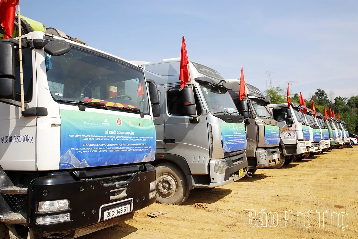 Khởi công đồng loạt 5 dự án với tổng vốn đầu tư 7.600 tỷ đồng