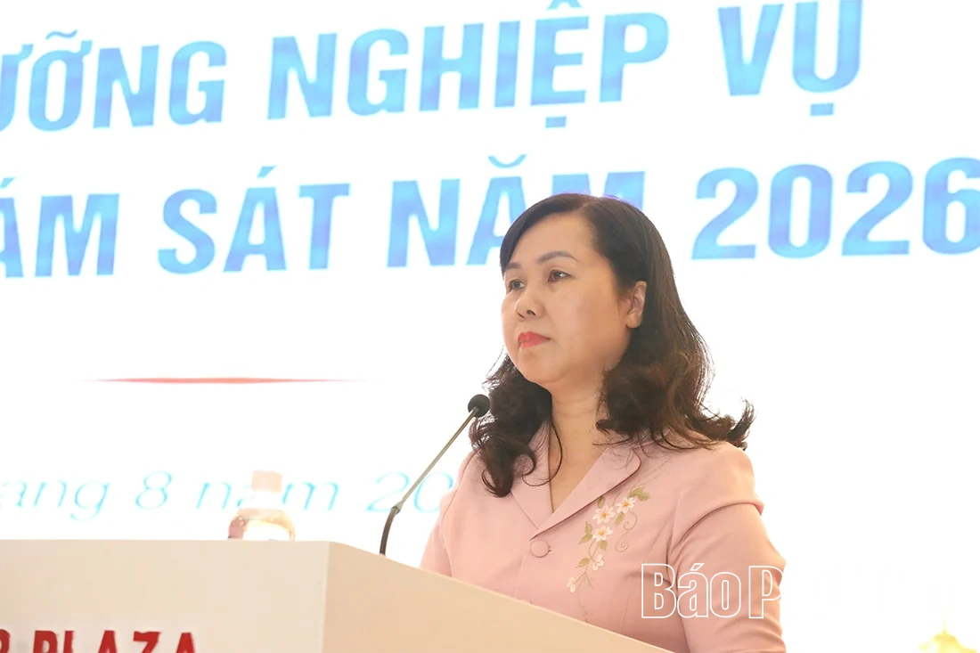 Bế mạc lớp tập huấn nghiệp vụ công tác kiểm tra, giám sát năm 2026