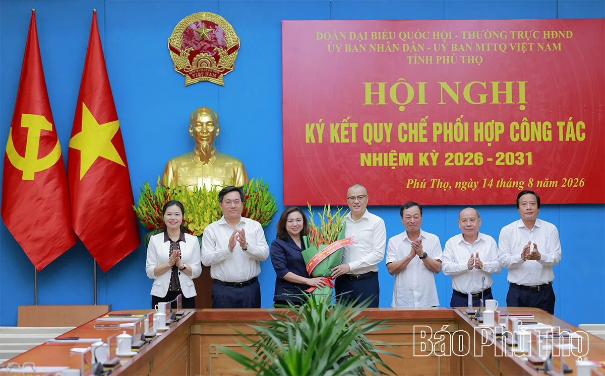 Ký kết quy chế phối hợp công tác nhiệm kỳ 2026 - 2031