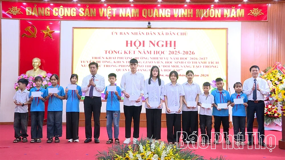 Xã Dân Chủ triển khai nhiệm vụ năm học 2026 -2027