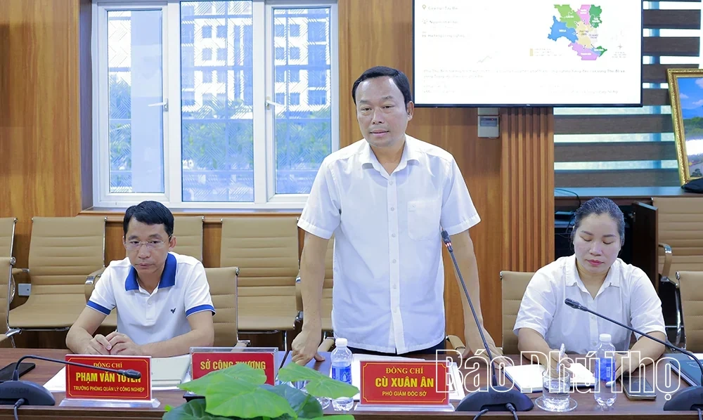 Department of Industry and Trade Works with Samsung Vietnam Representatives