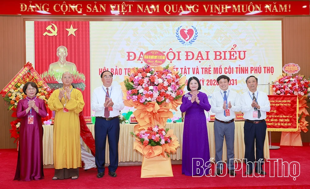 Đại hội đại biểu Hội Bảo trợ người khuyết tật và trẻ mồ côi tỉnh Phú Thọ lần thứ I,&nbsp;nhiệm kỳ 2026-2031