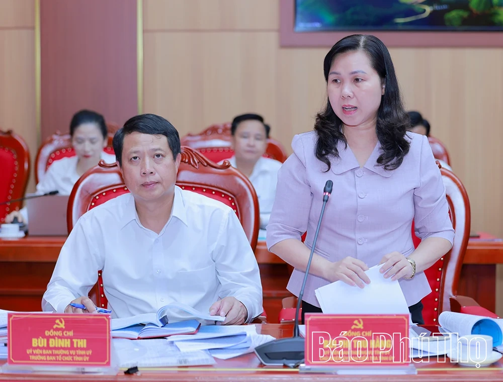 Đoàn Kiểm tra, giám sát số 224 của Bộ Chính trị làm việc tại tỉnh Phú Thọ