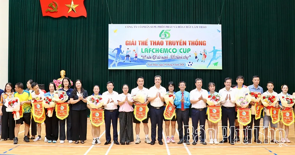 Khai mạc Giải thể thao truyền thống LAFCHEMCO CUP 2026