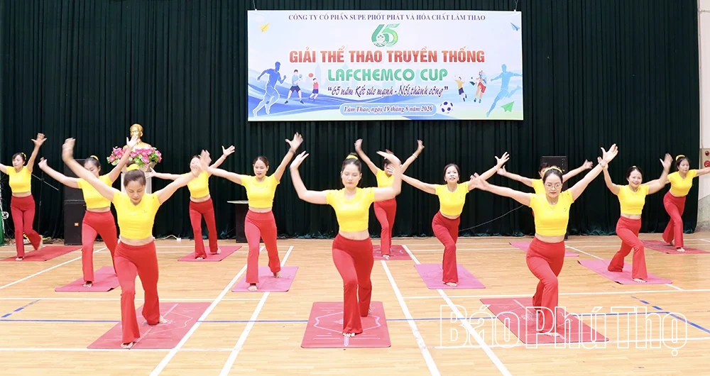 Khai mạc Giải thể thao truyền thống LAFCHEMCO CUP 2026