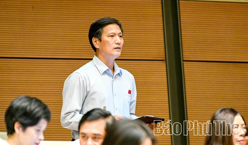 Đại biểu Quốc hội tỉnh Phú Thọ thảo luận về chính sách sửa đổi Luật Đất đai và Luật Nhà ở