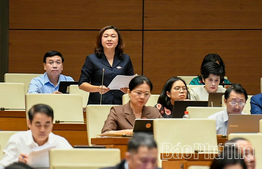 Đại biểu Quốc hội tỉnh Phú Thọ thảo luận về chính sách sửa đổi Luật Đất đai và Luật Nhà ở