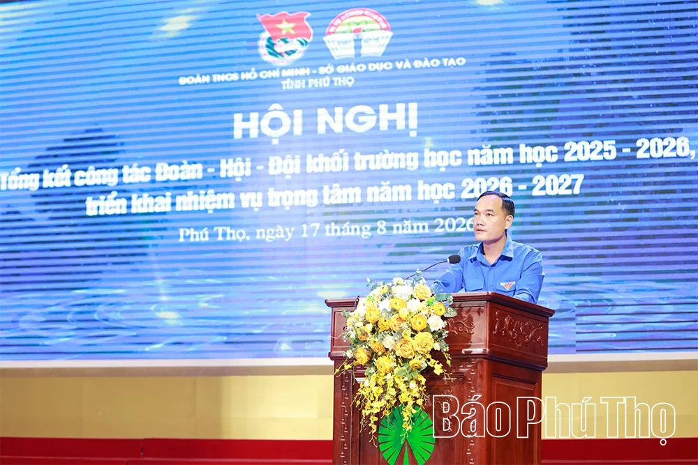 Tổng kết công tác Đoàn - Hội - Đội khối trường học năm học 2025 - 2026