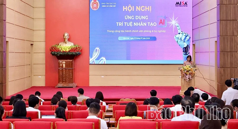 Cẩm Khê mở rộng ứng dụng AI
