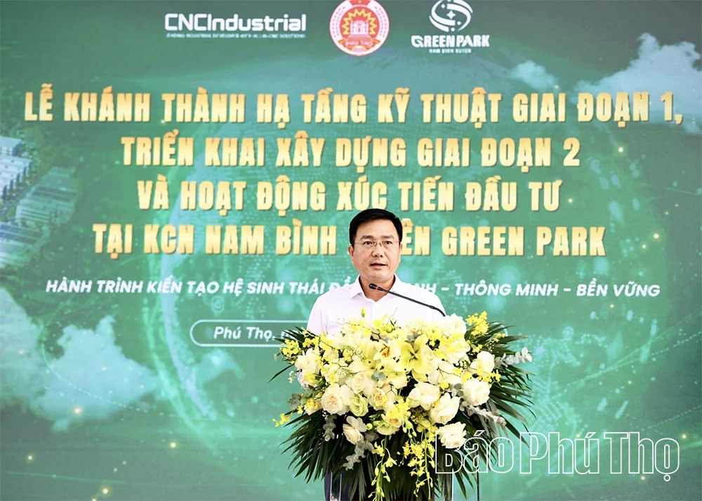 Triển khai xây dựng giai đoạn 2 Khu công nghiệp Nam Bình Xuyên Green Park