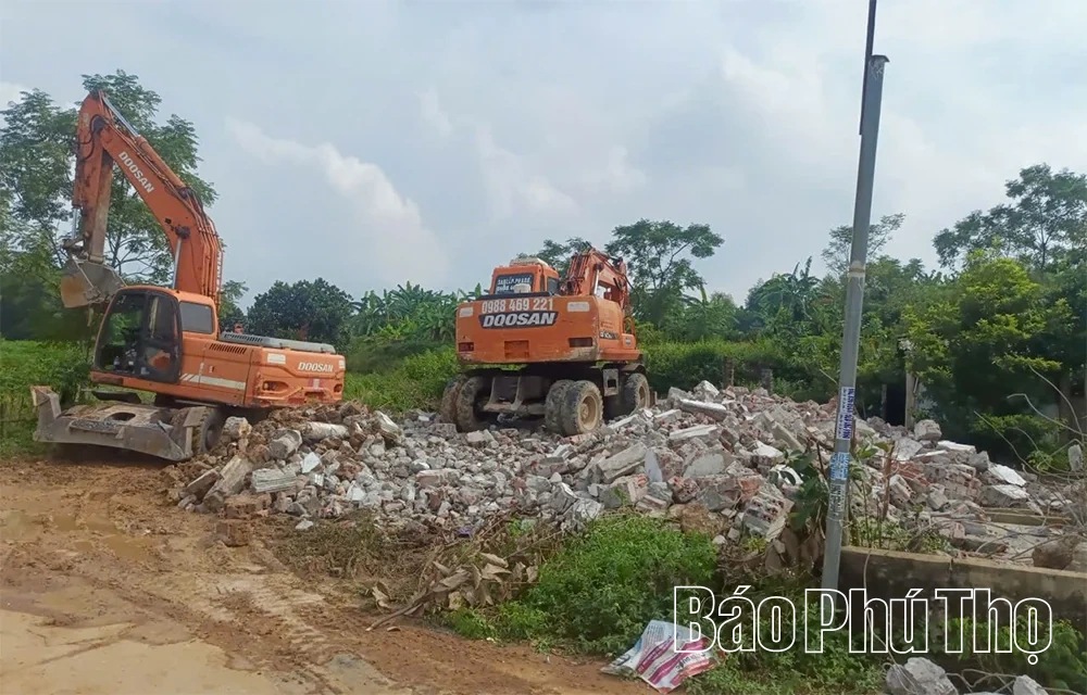 Tăng tốc về đích dự án Cải tạo, gia cố và nâng cấp đường Âu Cơ