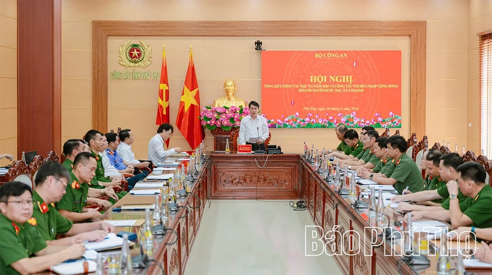 Tổng kết công tác đặc xá, tái hòa nhập cộng đồng đối với người được đặc xá năm 2026