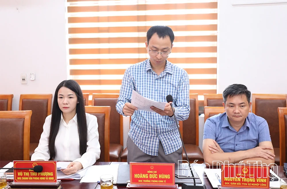 Họp báo về việc cưỡng chế thu hồi đất thực hiện Dự án Xây dựng hạ tầng kỹ thuật khu dân cư nông thôn tại khu Đồng Giỏ