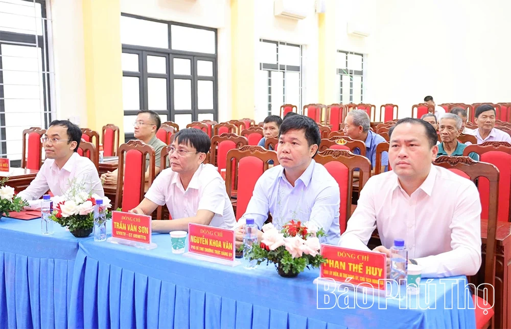 Xã Liên Châu công bố Đồ án Quy hoạch chi tiết tỷ lệ 1/500 Khu dân cư trung tâm xã