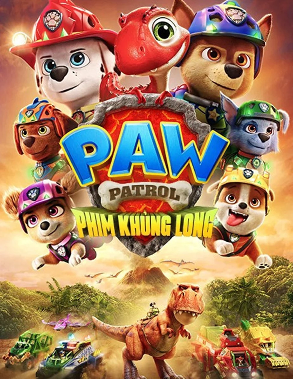 Phiêu lưu kịch tính cùng PAW Patrol: Phim Khủng long