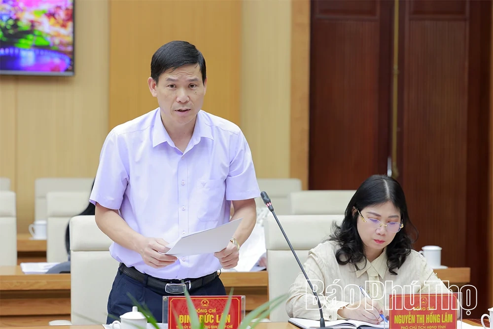 Triển khai kế hoạch giám sát chuyên đề của Thường trực HĐND tỉnh