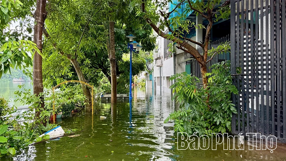 Khắc phục ngập úng, đảm bảo an toàn giao thông