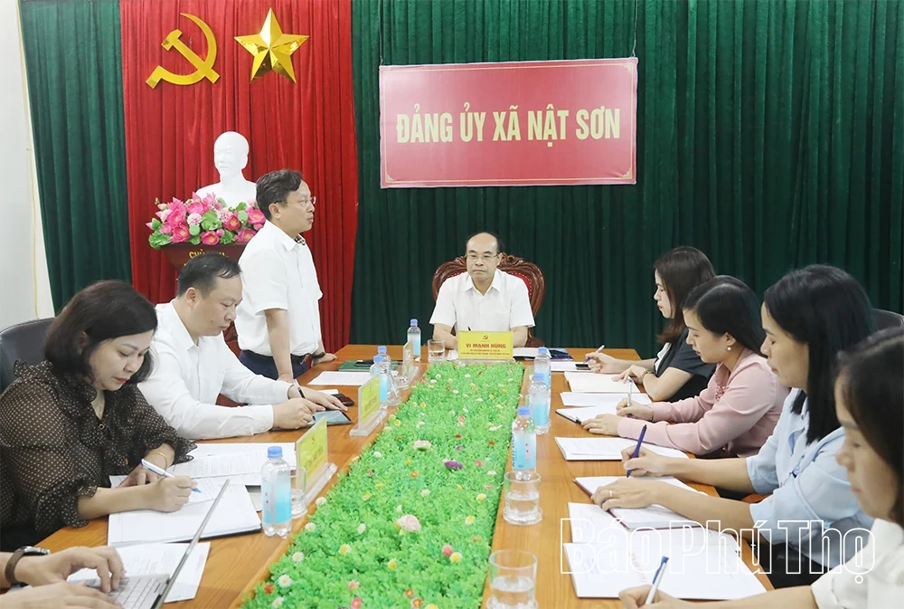Xã Nật Sơn: Tinh gọn mạng lưới trường học, nâng cao hiệu quả quản trị và chất lượng dạy học