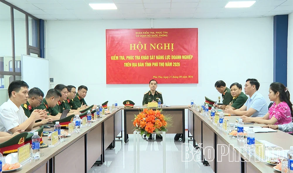 Kiểm tra, phúc tra, khảo sát một số doanh nghiệp trên địa bàn tỉnh