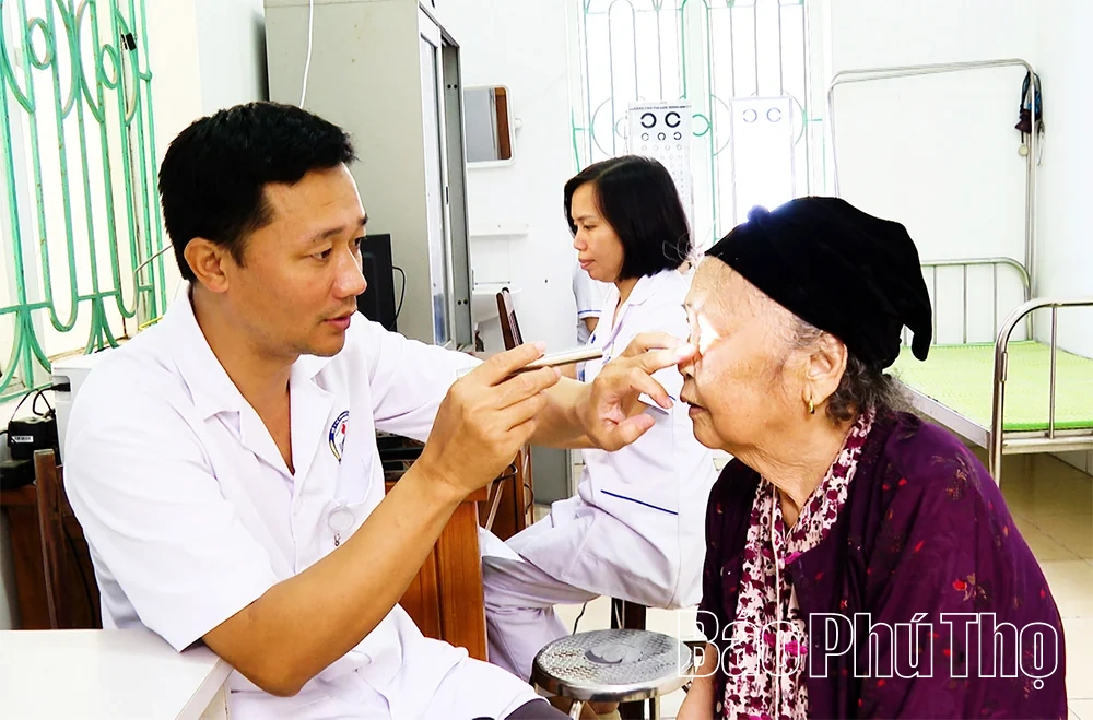 Xã Tề Lỗ khám sức khỏe định kỳ miễn phí cho Nhân dân