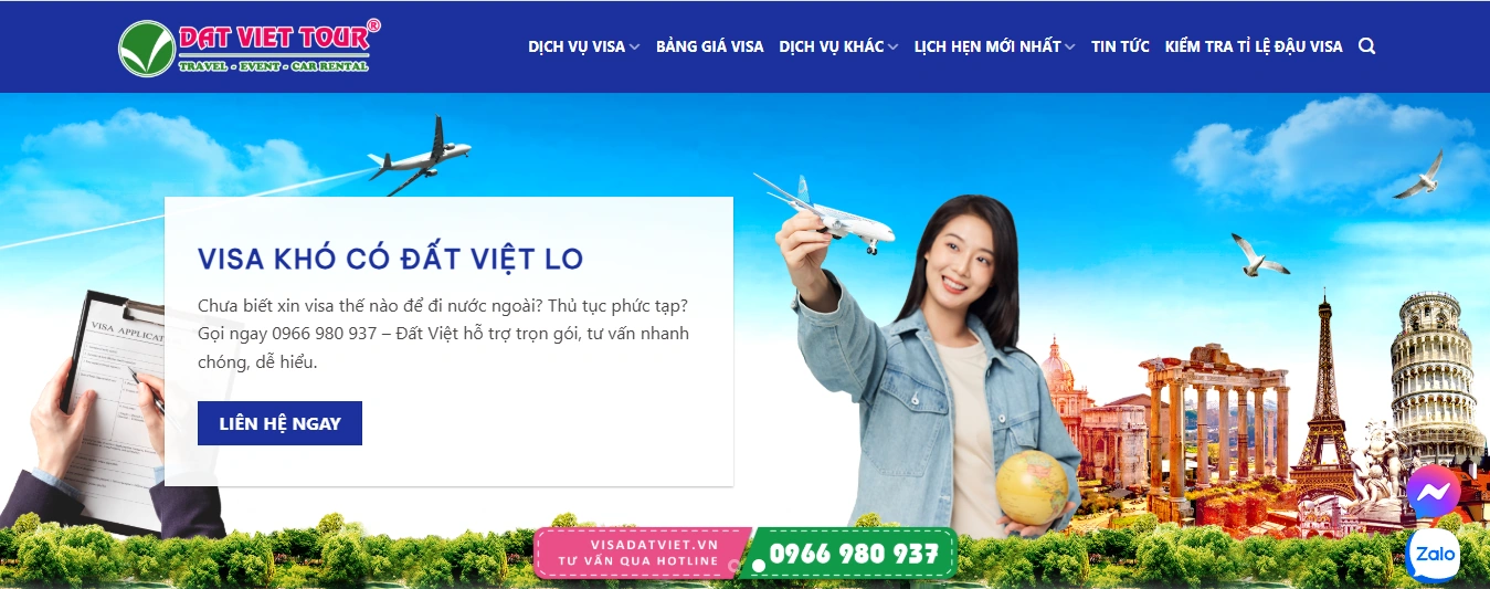 Visa Đất Việt: Đồng hành cùng khách hàng trong hành trình du lịch quốc tế