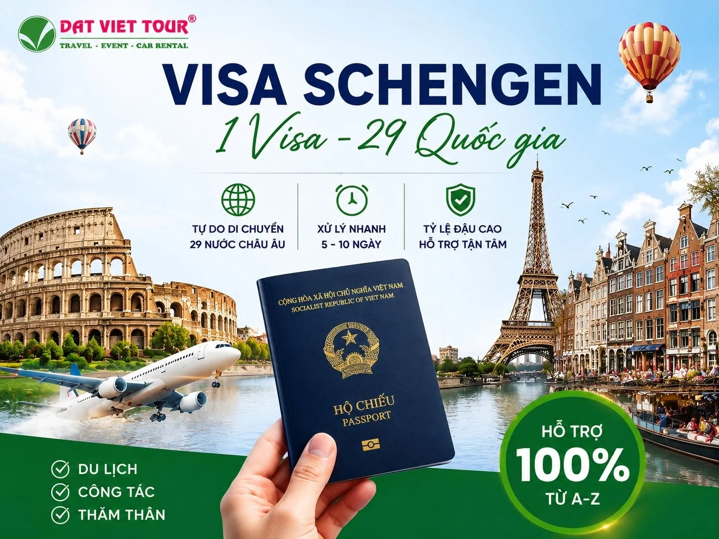 Visa Đất Việt: Đồng hành cùng khách hàng trong hành trình du lịch quốc tế