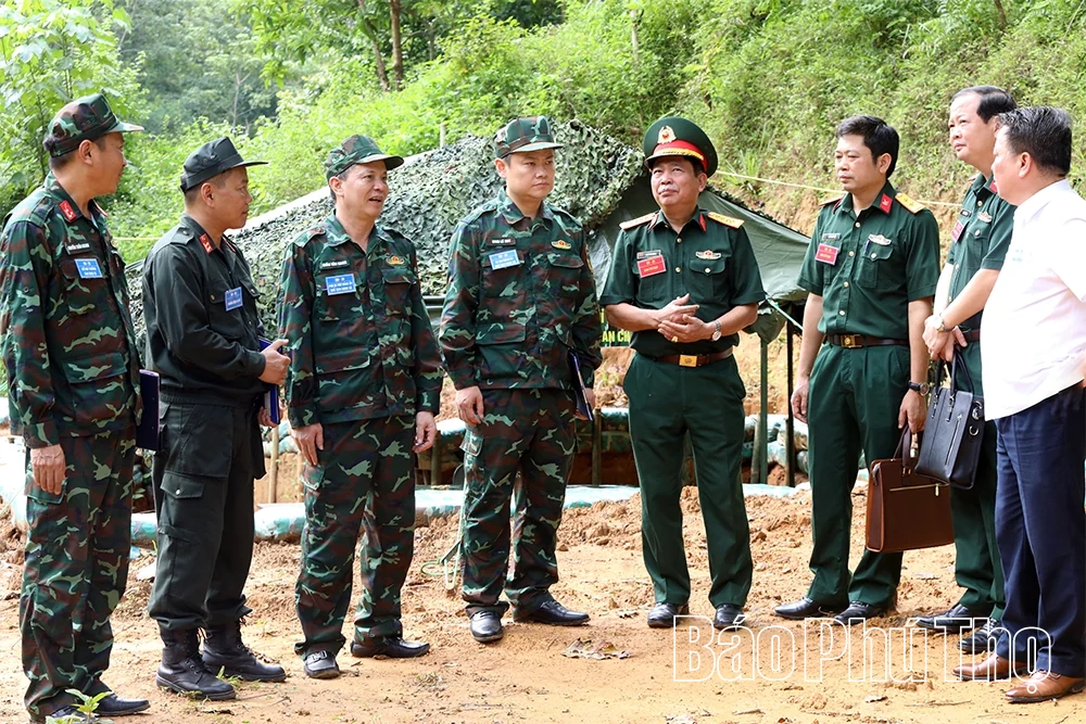 Xã Đức Nhàn hoàn thành diễn tập chiến đấu phòng thủ năm 2026
