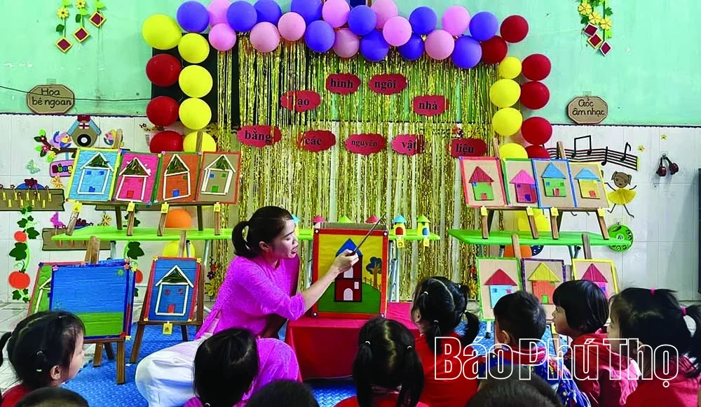 Xây dựng môi trường giáo dục lấy trẻ làm trung tâm