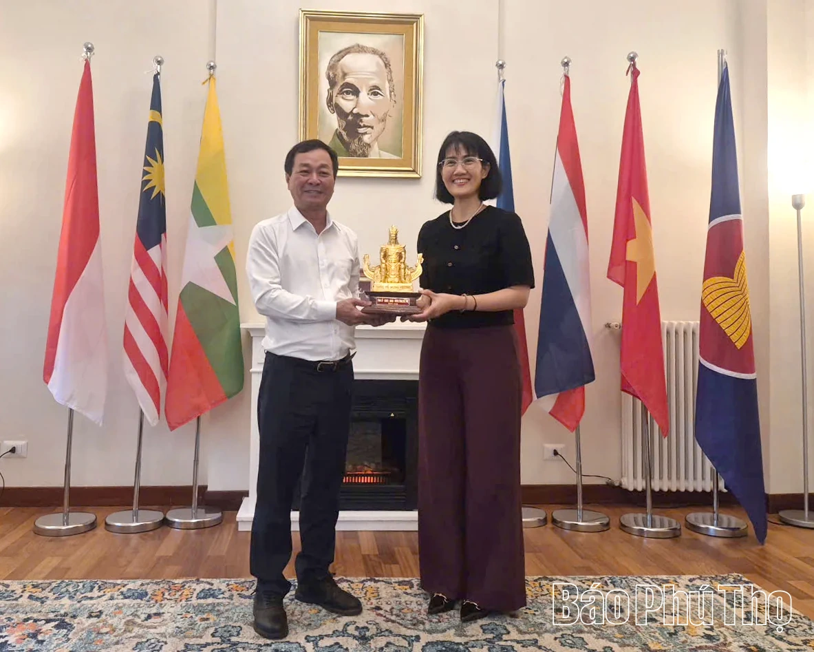 Phú Thọ mở rộng không gian đối ngoại, thúc đẩy hợp tác đầu tư và quảng bá địa phương tại châu Âu