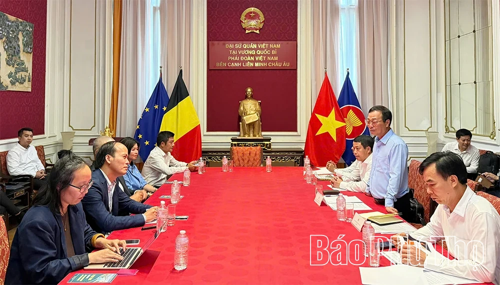 Phú Thọ mở rộng không gian đối ngoại, thúc đẩy hợp tác đầu tư và quảng bá địa phương tại châu Âu