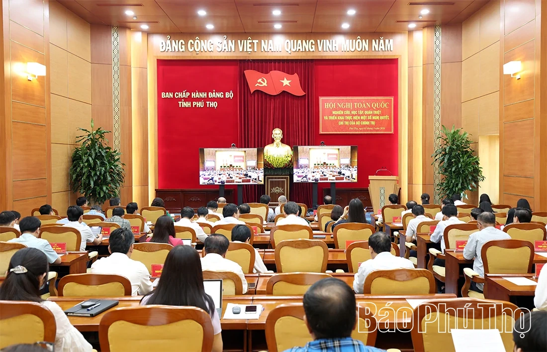 Hội nghị toàn quốc nghiên cứu, học tập, quán triệt và triển khai thực hiện một số Nghị quyết, Chỉ thị của Bộ Chính trị