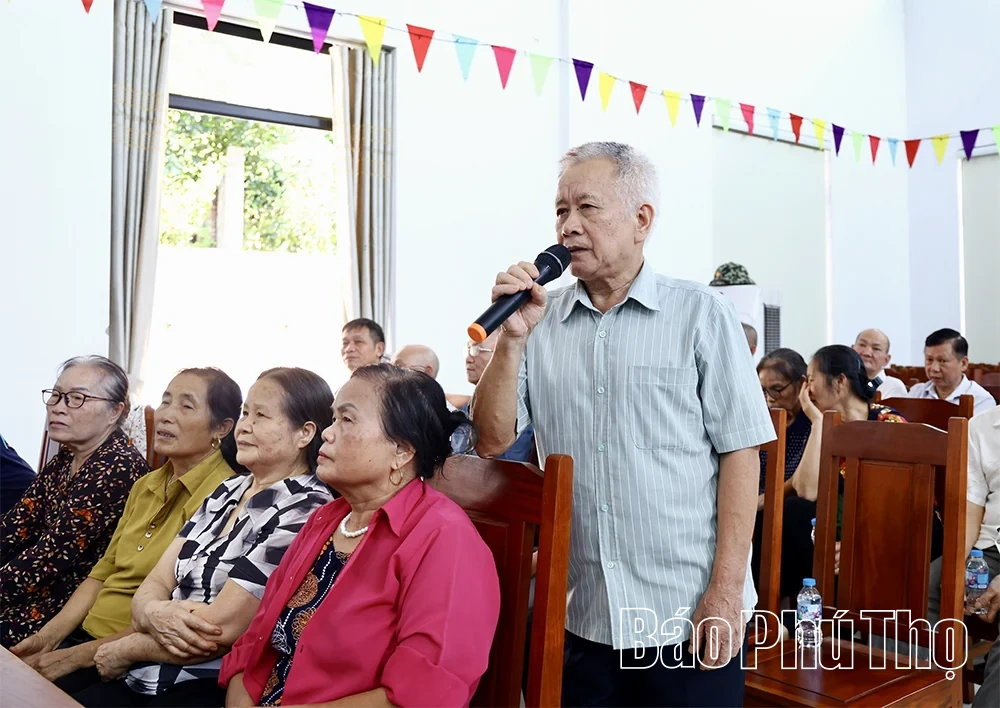 Phó Bí thư Tỉnh ủy Bùi Thị Minh: Tiếp tục đổi mới nội dung, phương thức sinh hoạt, nâng cao chất lượng sinh hoạt chi bộ