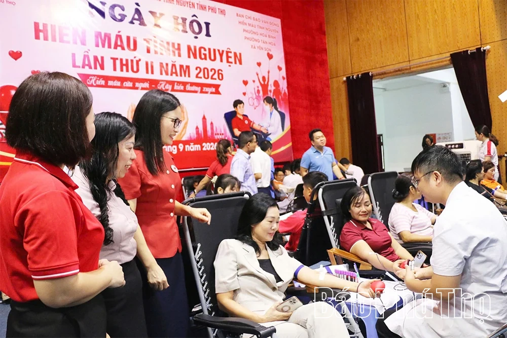 Ngày hội hiến máu tình nguyện lần thứ II năm 2026