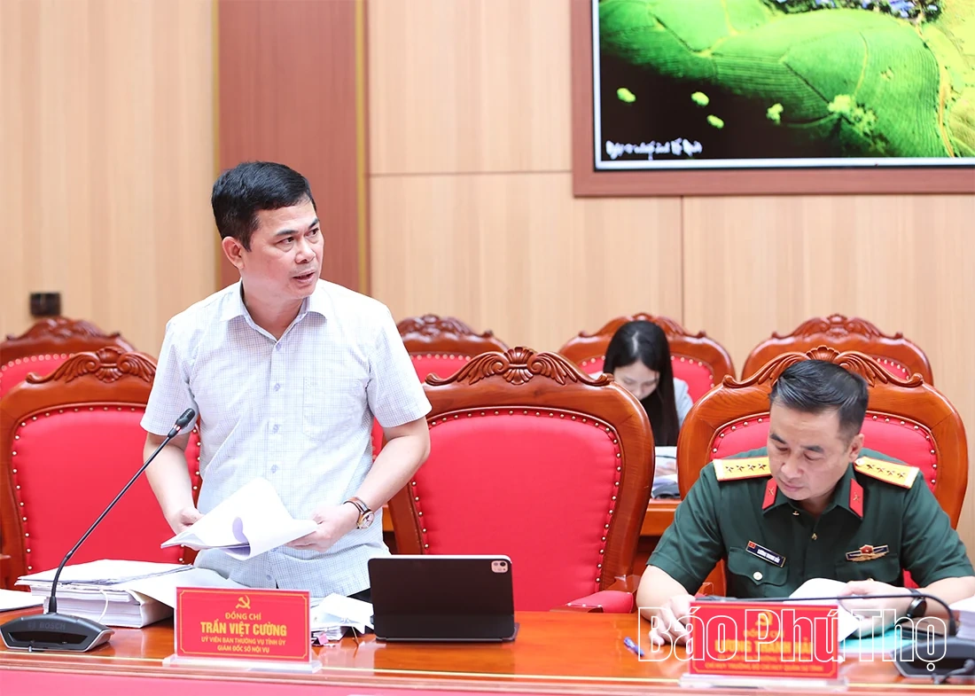 Ban Thường vụ Tỉnh ủy cho ý kiến vào nhiều nội dung quan trọng