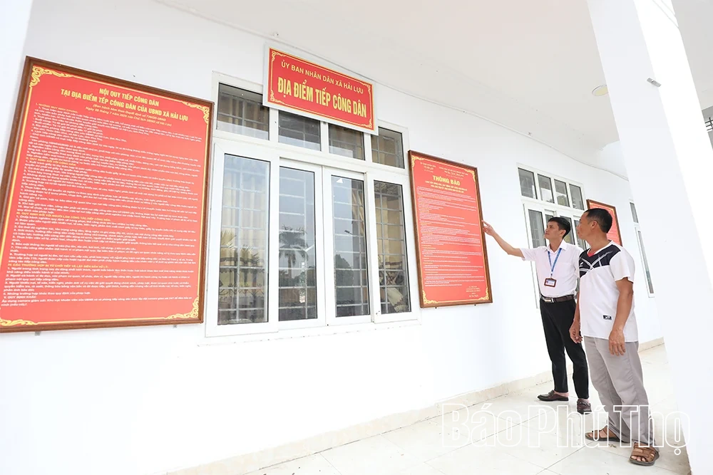 Hải Lựu tập trung giải quyết đơn thư ngay từ cơ sở