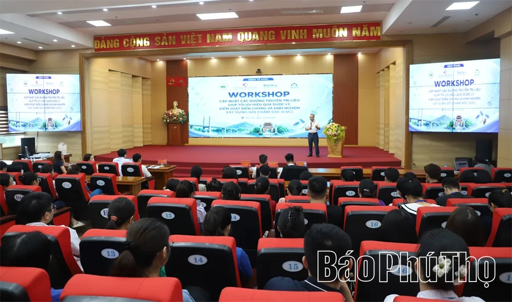 Cập nhật kỹ thuật đường truyền trị liệu và chuẩn hóa quy trình chăm sóc bệnh nhân cho hơn 100 y, bác sĩ