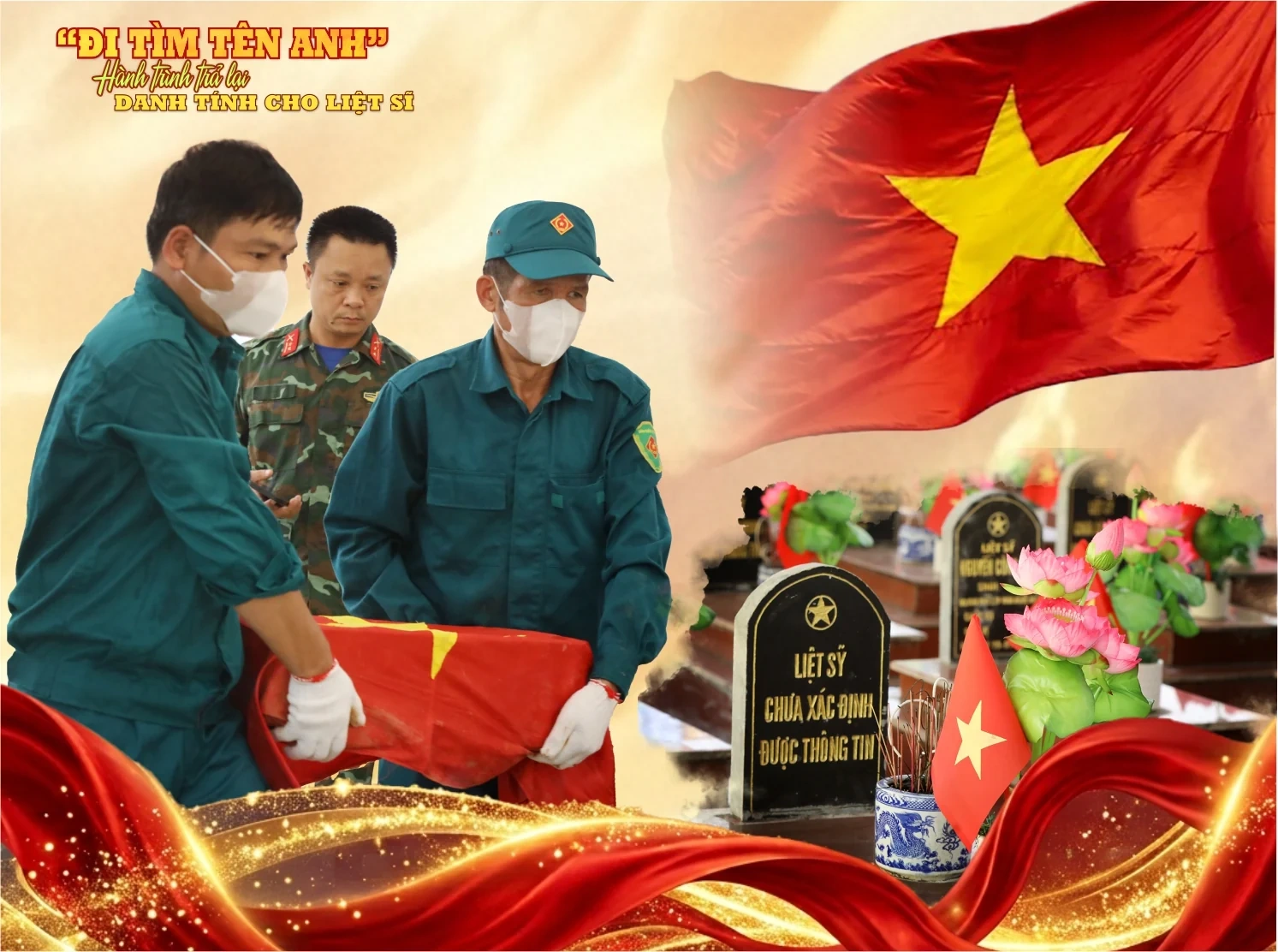 “Đi tìm tên anh” - Hành trình trả lại danh tính cho liệt sĩ