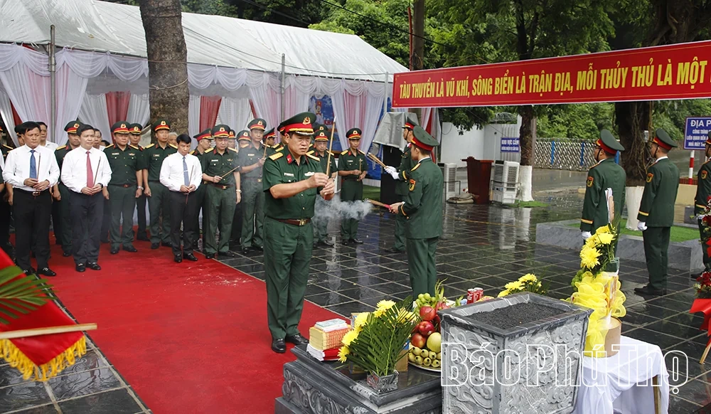 Khánh thành Văn bia “Tự hào truyền thống Lữ đoàn 649 anh hùng”