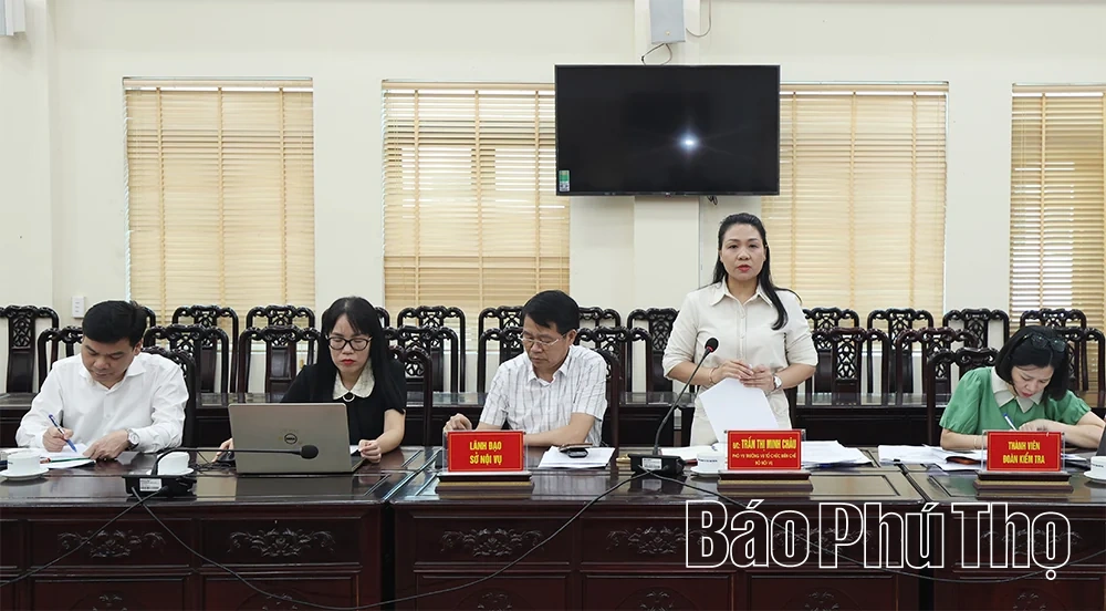 Bộ Nội vụ kiểm tra việc sắp xếp tổ chức bộ máy tại một số cơ quan, đơn vị
